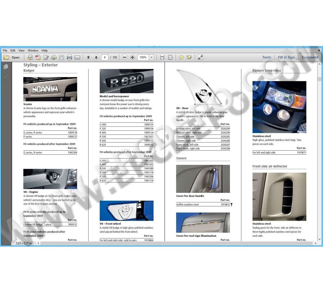 Scania Multi Truck / Bus EPC parts catalog + service 2024